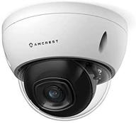 📷 amcrest 5mp outdoor vandal dome security camera | poe ip camera with 98ft night vision | 2.8mm lens | ip67 & ik10 resistant | microsd 256gb (sold separately) | cloud and nvr compatible (ip5m-d1188ew-28mm) logo
