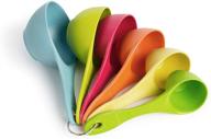 🥄 architec ecosmart purelast measuring cups set, 6 pieces, multicolor - 1/4c, 1/3c, 1/2c, 2/3c, 3/4c, 1c logo