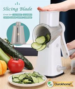 img 3 attached to Ourokhome Blade Rotary Grater Vegetable