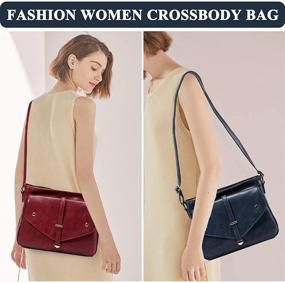 img 3 attached to VASCHY Durable Crossbody Handbags & Wallets for Women - Resistant Shoulder Bags