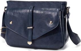 img 4 attached to VASCHY Durable Crossbody Handbags & Wallets for Women - Resistant Shoulder Bags