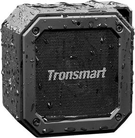 img 4 attached to Tronsmart Groove(Force Mini): Portable Bluetooth Speakers with 10W Power, Bluetooth 5.0, IPX7 Waterproof, 24 Hours Playtime, Built-in Microphone