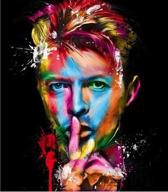 david bowie diamond painting kit logo