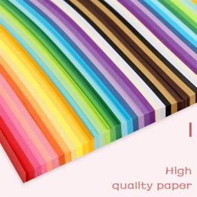 img 2 attached to 🌟 2060 Sheets Star Origami Paper - Assorted Colors for Creative DIY Origami Crafts & Decorations