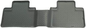 img 4 attached to Husky Liners - Grey Classic Style 2nd Seat Floor Mat for 2001-07 Toyota Sequoia (65552)