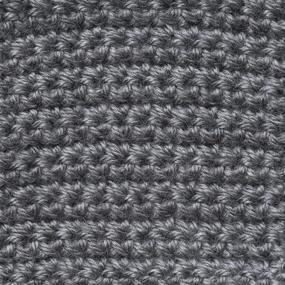 img 2 attached to Soft Gray Heather Caron Simply Soft Heathers Yarn, 5 oz, 1 Ball