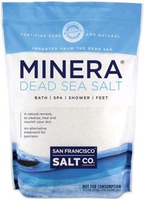 img 4 attached to 💎 Minera Fine Grain Dead Sea Salt - 2lb Bag