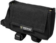 🚲 topeak tribag frame bike bag, black, large - perfect storage companion for 6.5 x 4 x 1.5 inch essentials logo