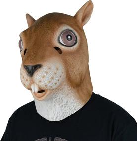 img 4 attached to LarpGears Latex Squirrel Mask Animal