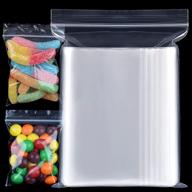 1000 pack of 2x3 inch small plastic bags – 2 mil jewelry bags with resealable ziplock – clear bags for packaging, jewelry, beads, screws, pills logo