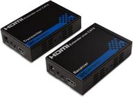 🔌 кронштейн cable matters hdmi extender (поддержка tcp/ip) для настройки с 1-множеством - до 300 футов через кабель ethernet логотип