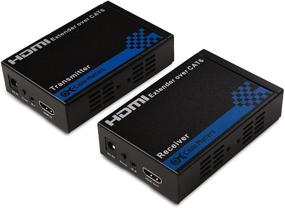 img 2 attached to 🔌 Кронштейн Cable Matters HDMI Extender (поддержка TCP/IP) для настройки с 1-множеством - до 300 футов через кабель Ethernet