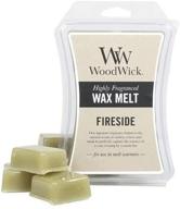 🔥 enhance your space with woodwick wax melt 3 oz. - fireside logo