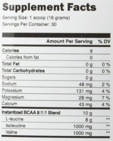 img 2 attached to 💪 Muscleology Super 8 BCAA 8:1:1 Ratio + Glutamine Blend, Orange Flavor, 30 Servings - Sports Nutrition Supplement