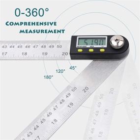 img 3 attached to Accurate Measurement at Your Fingertips: Inches Stainless Digital Goniometer Definition