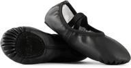 vicvik leather ballet shoes for girls - ideal athletic footwear logo