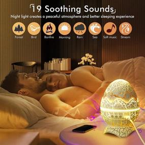 img 1 attached to 🌟 Rossetta Star Projector: Remote Control, Bluetooth Speaker, 14 Colors LED Night Lights - Perfect for Bedroom, Kids Room, Home Theater & Party Decor