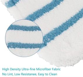 img 2 attached to 🧽 Premium 10-Pack Replacement Microfibre Steam Mop Pads for PurSteam ThermaPro 10-in-1