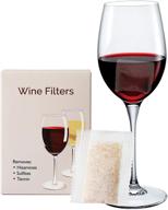 yarkor wine filter 12 pack: prevent red wine headaches, nausea, allergy sensitivity. reduce tannin acid & protein excess логотип