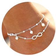 handmade infinity simulated hanging bracelets logo