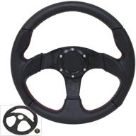 universal fit 320mm jdm battle racing steering wheel (blue) for mazda, mitsubishi, and more - new! (001bb) logo