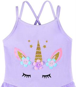 img 2 attached to BAOHULU Ballet Leotard Skirted B236_Pink_XL Girls' Clothing for Active
