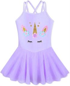 img 4 attached to BAOHULU Ballet Leotard Skirted B236_Pink_XL Girls' Clothing for Active
