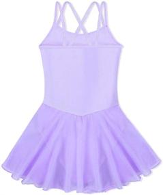 img 3 attached to BAOHULU Ballet Leotard Skirted B236_Pink_XL Girls' Clothing for Active