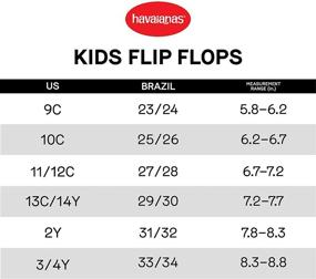 img 1 attached to Сандалии Havaianas для девочек и мальчиков: маленький размер 31-32 сандалии для детей