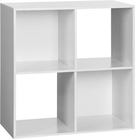 img 4 attached to 📦 OneSpace 4-Cube Organizer - White Finish: 50-41201
