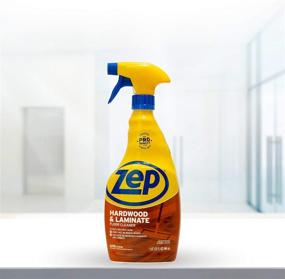 img 4 attached to 🧹 Zep Industrial Hardwood and Laminate Floor Cleaner - 32 Ounce, (Pack of 2) ECZUHLF322 - Effective Spot, Stain, and Scuff Remover. Restores Shine and Deep Cleans