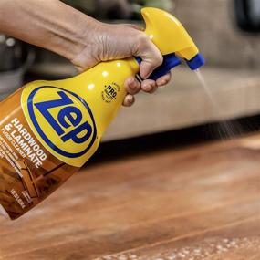 img 3 attached to 🧹 Zep Industrial Hardwood and Laminate Floor Cleaner - 32 Ounce, (Pack of 2) ECZUHLF322 - Effective Spot, Stain, and Scuff Remover. Restores Shine and Deep Cleans