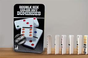 img 2 attached to Dominoes Double White Ivory Tiles