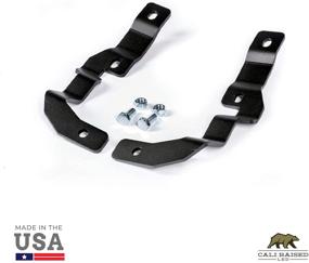 img 3 attached to Enhance Visibility with Hood Mount LED Pod Brackets for 2015-2020 Chevy Colorado/Canyon