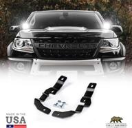 enhance visibility with hood mount led pod brackets for 2015-2020 chevy colorado/canyon logo