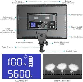 img 3 attached to Neewer Lighting 3200K 5600K Camcorder Compatible