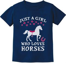 img 4 attached to 🐴 Tstars Loves Horses Toddler T Shirt: Perfect Girls' Clothing in Tops, Tees & Blouses