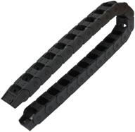 ๐ efficient cable protection: black semi-closed plastic drag chain wire carrier - 25mm x 38mm copapa logo