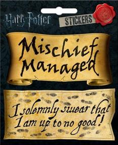 img 1 attached to 🧙 Harry Potter Sticker Set: Mischief Managed & Up to No Good