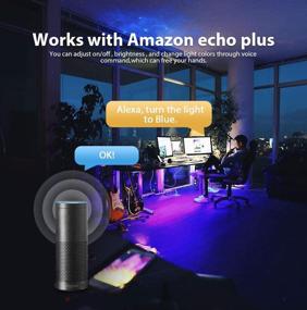 img 2 attached to 🌈 GLEDOPTO ZigBee TV Backlight Kit 5V LED Strip Controller with 2M IP20 RGBCCT Strip Lights - Compatible with Hue Bridge, Amazon Echo Plus, SmartThings APP - Voice Control Enabled (ZigBee Hub Required)