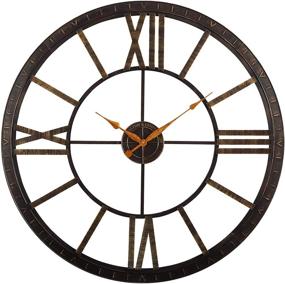 img 1 attached to 🕰️ FirsTime & Co. Big Time Wall Clock: 40" Oil Rubbed Bronze Plastic Timepiece