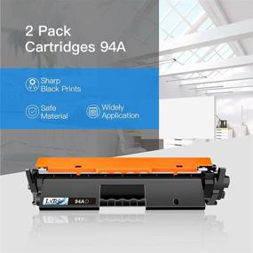 img 2 attached to 🖨️ LxTek Compatible Toner Cartridge Replacement for HP 94A CF294A - Compatible with Laserjet Pro M118dw, M118, M148dw, M148fdw, M148 Series, M149 Printer (Black, Pack of 2)