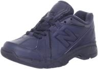 upgrade your child's uniform with the new balance boys kx624 sneaker! logo