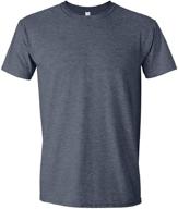 👕 gildan men's softstyle ringspun t-shirt: stylish and comfortable men's clothing logo