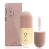 👄 derol lip plumper: natural lip enhancer with plant extracts for fuller & hydrated lips logo