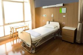 img 1 attached to 🏥 JMR 70 x 90 Hospital Blanket: White Poly/Cotton Blend for Patient Privacy