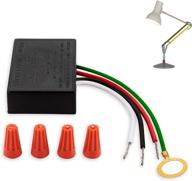 3-way touch sensor dimmer kit - control module & sensor replacement for touch lamps (150w) логотип