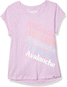 img 2 attached to 👚 Short Sleeve Top for Avalanche Girls