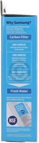 img 3 attached to 🌊 Samsung HAFCIN Refrigerator Water Filter 1 Pack - Reliable Multicolor Samsung HAF-CIN/EXP Filter