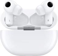 huawei freebuds pro mermaidtws with active noise cancellation - ceramic white logo